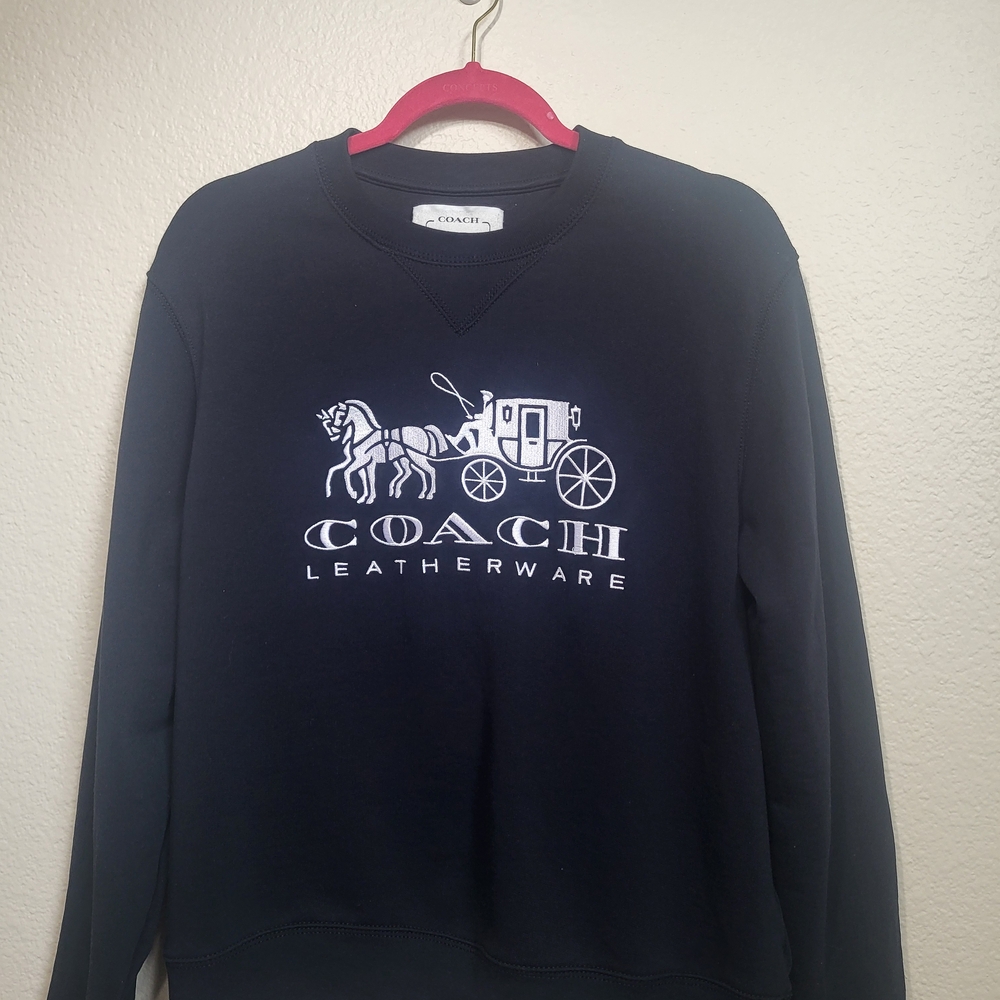 Coach Women's Black Sweater